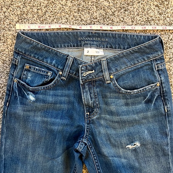 Banana Republic Denim - Banana Republic Distressed Denim